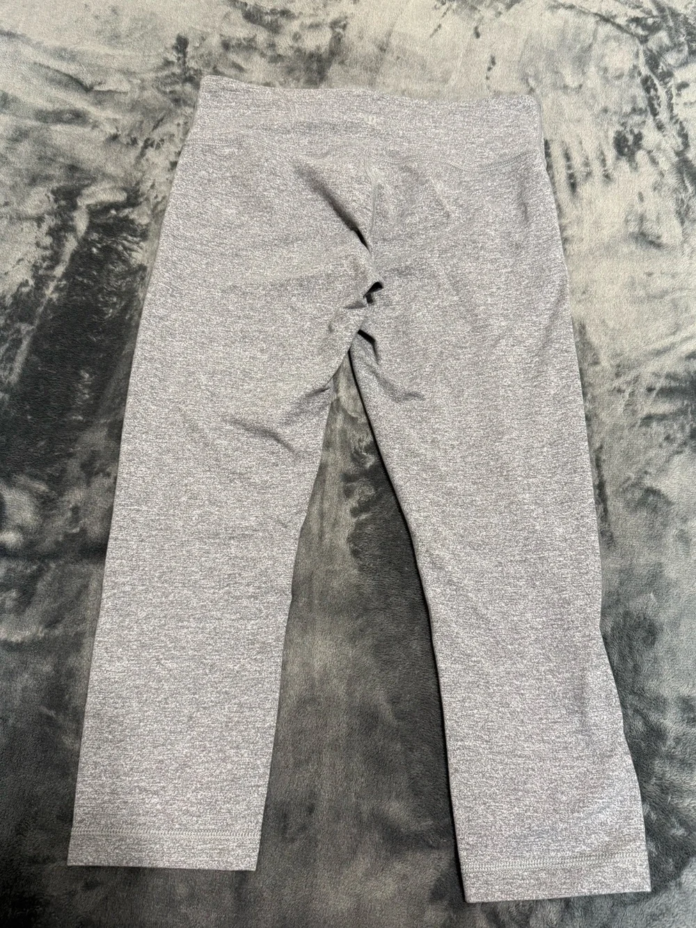 lululemon athletica Heather Gray Pull-On Leggings